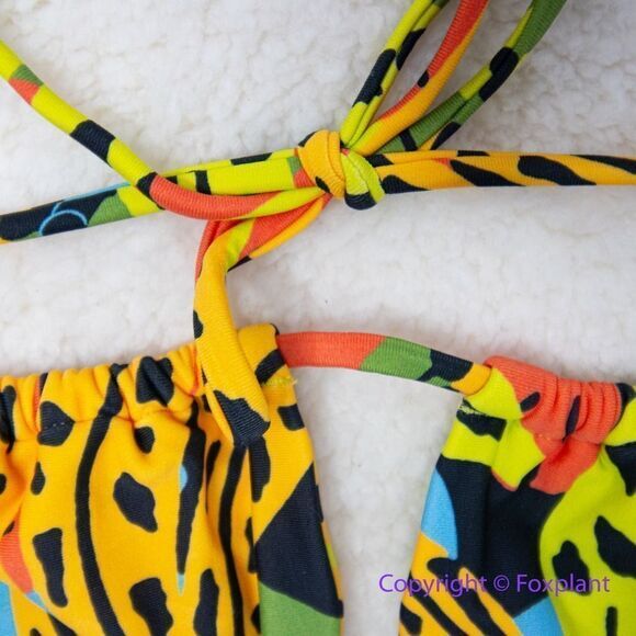 NEW  It’s Now Cool x free people bananas string bikini top,‎ size XS - Picture 7 of 11
